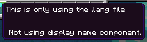 Newline example